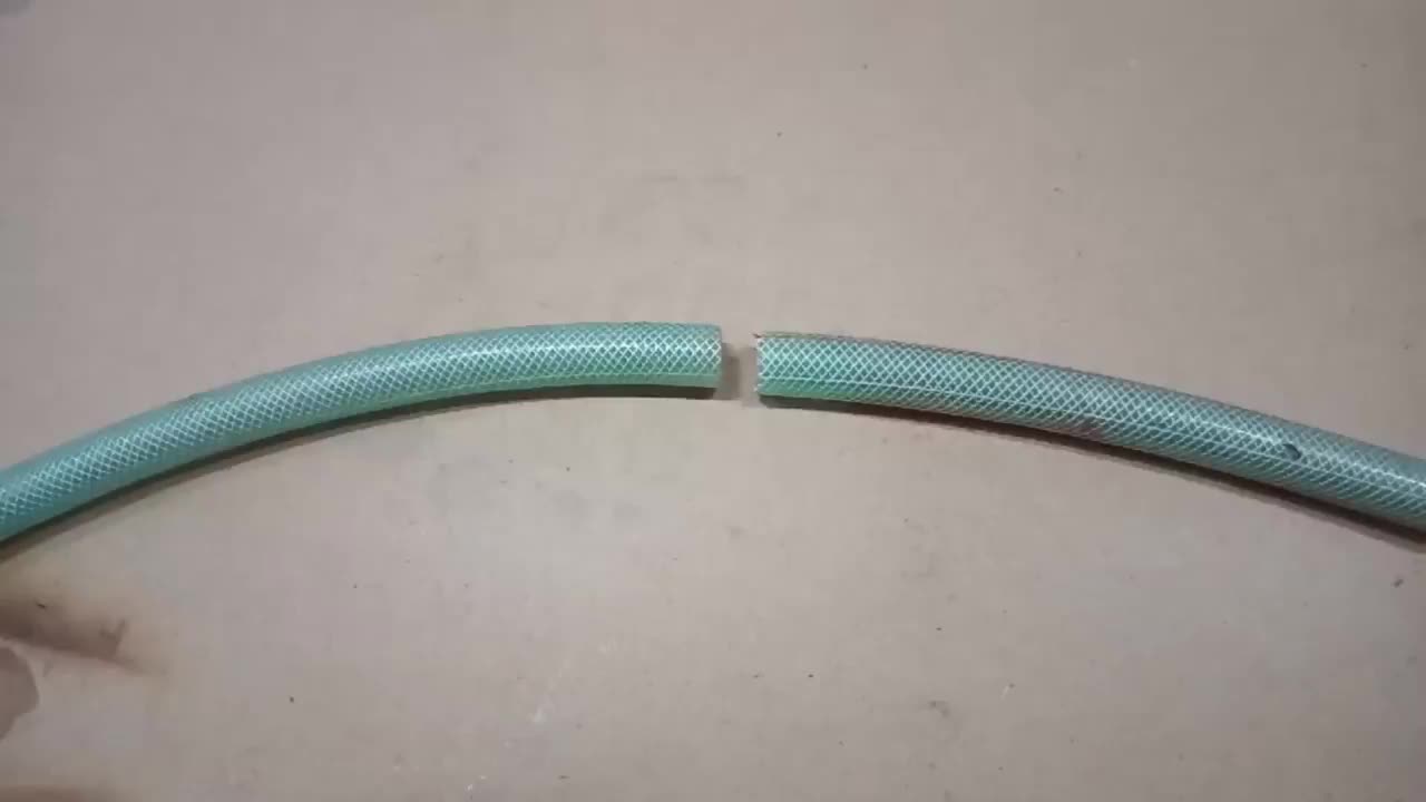 同樣粗的2根橡膠軟管怎么對接？原來這是最正確的方法，漲知識了#硬聲創作季 