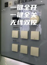 易百瓏展廳一鍵全開全關無線雙控快速實現#無線雙控# 