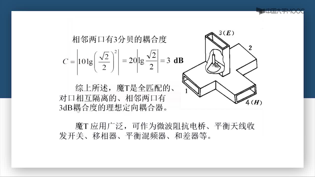 微波技术：第5-9讲 魔T(2)#微波技术 