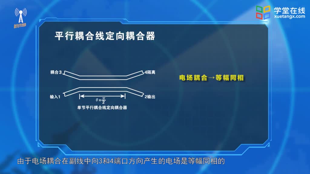 [4.2.1]--平行线定向耦合器(2)#微波技术 