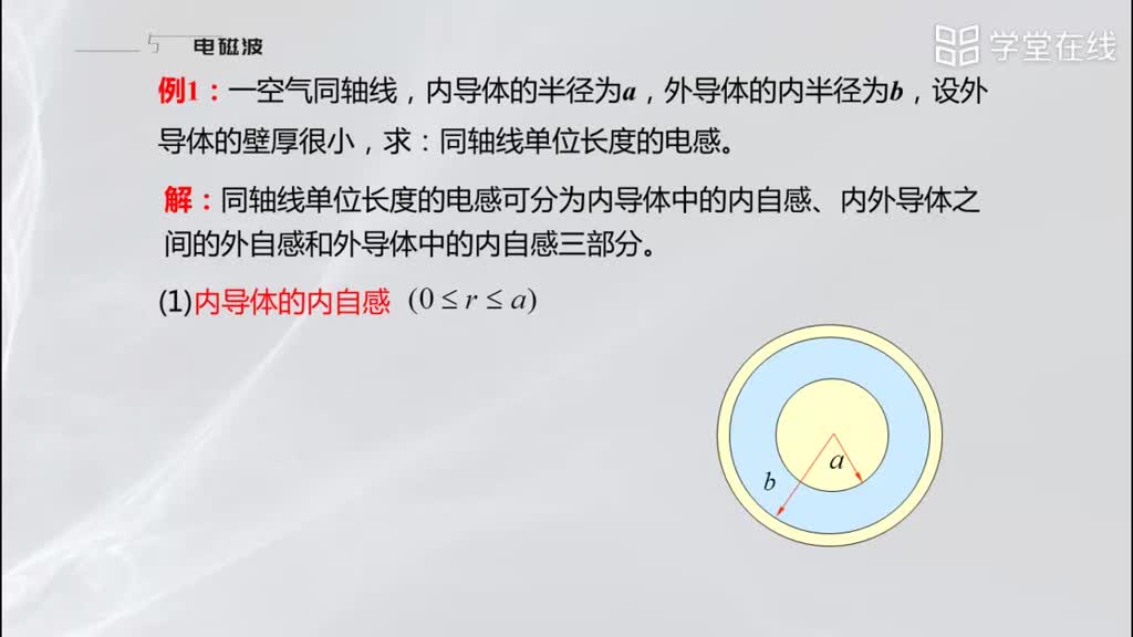 [6.4.1]--电感的计算：自感的计算(2)#微波技术 