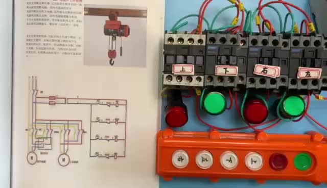 電工知識(shí)：電葫蘆接線步驟一一講解，線號(hào)標(biāo)注，清晰易懂#硬聲創(chuàng)作季 