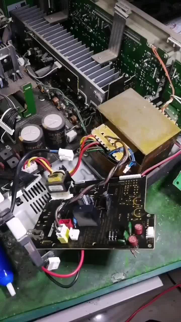 接上個視頻功放已修好測試中#硬聲創作季 