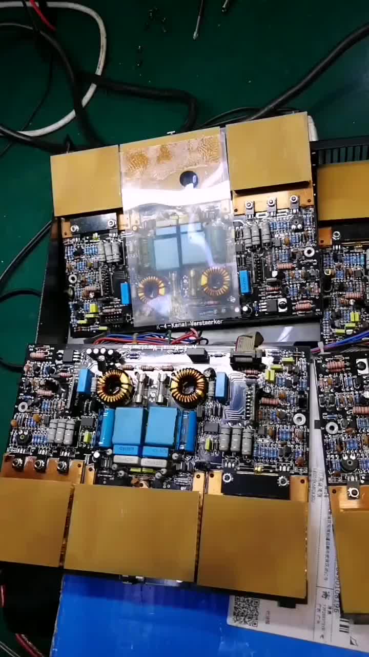 維修一臺10000Q開關電源功放A通道亮靜音燈故障已經完美修復#硬聲創作季 