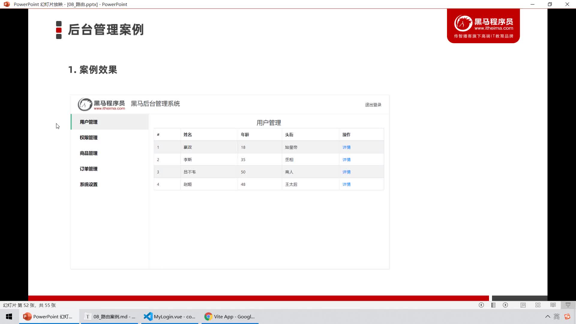 Web前端-Vue2+3入門到精通-25.通過路由渲染Home后臺主頁組件#硬聲創作季 