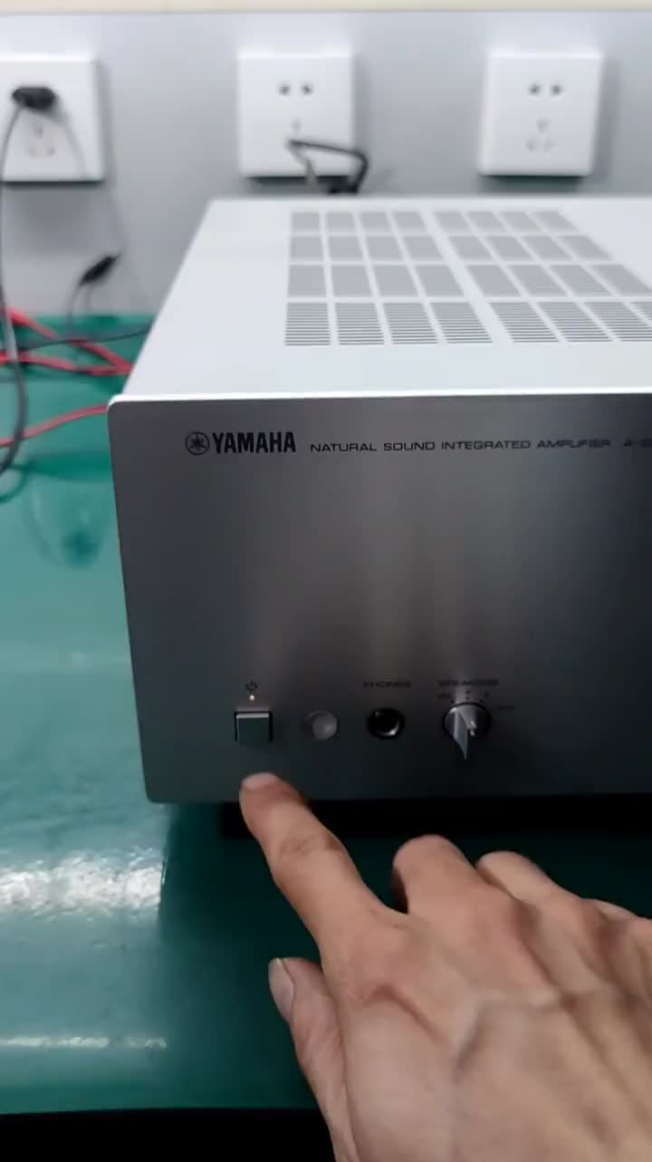 一臺雅馬哈a-s300功放機開機保護維修案例，故障原因是個謎人為嗎？#功放維修 #電子技術 ##硬聲創作季 
