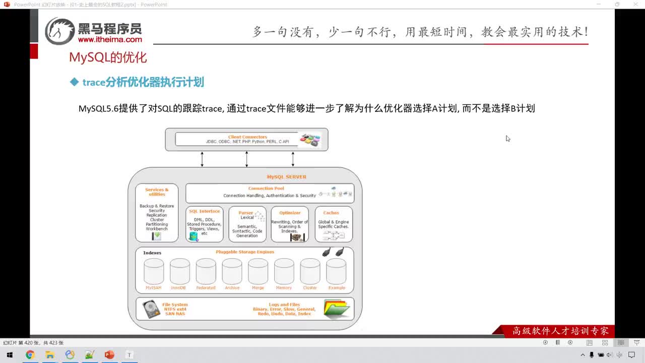 大數(shù)據(jù)MySQL8.0-175-MySQL的優(yōu)化-查看trace優(yōu)化器