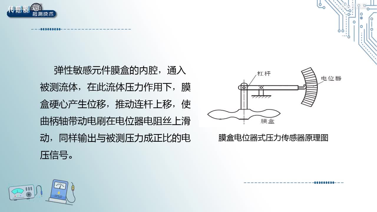 [2.3.2]--电位器式传感器的应用(2)#传感器技术 