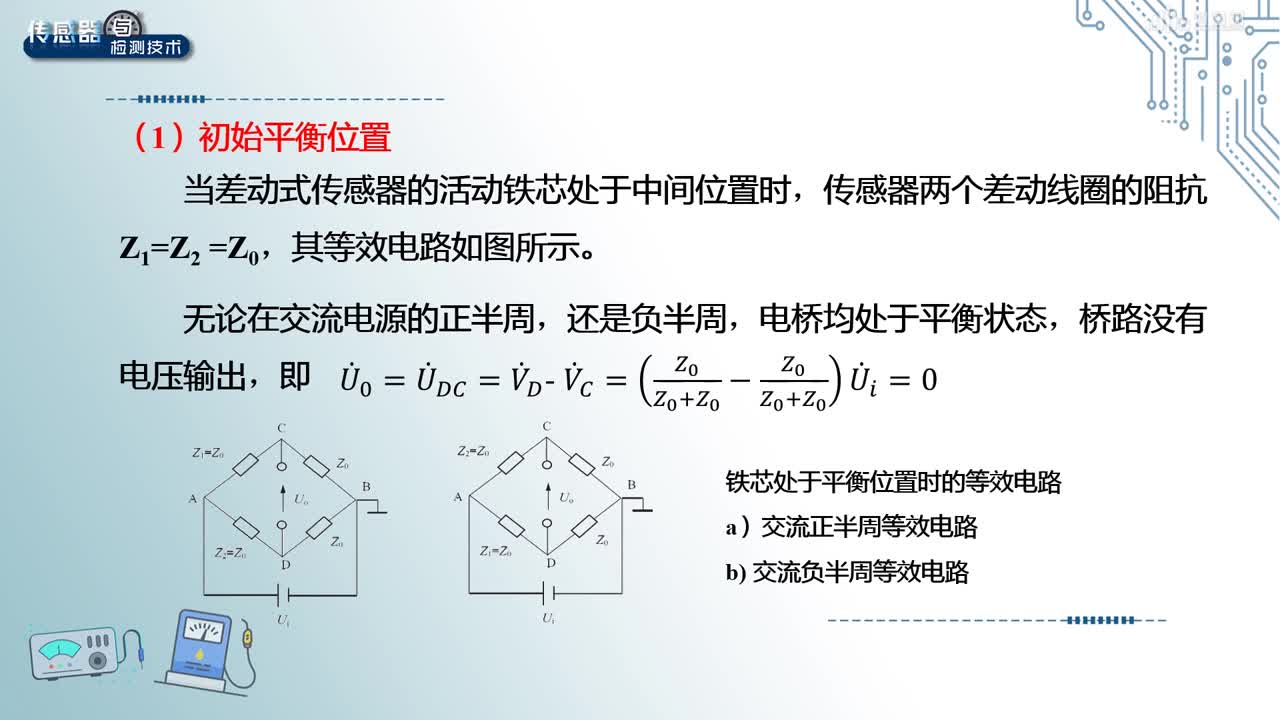 [3.1.2]--自感式传感器的测量电路及应用(2)#传感器技术 