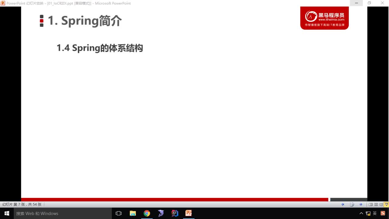 Java自學(xué)教程SSM框架全覆蓋day1_04-Spring簡介-Spring的體系結(jié)構(gòu)