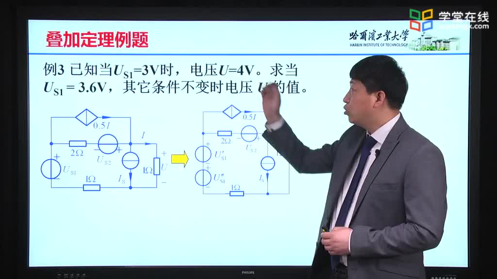 [6.9.1]--6.8.1疊加定理-例題3Video(2)#電路知識 