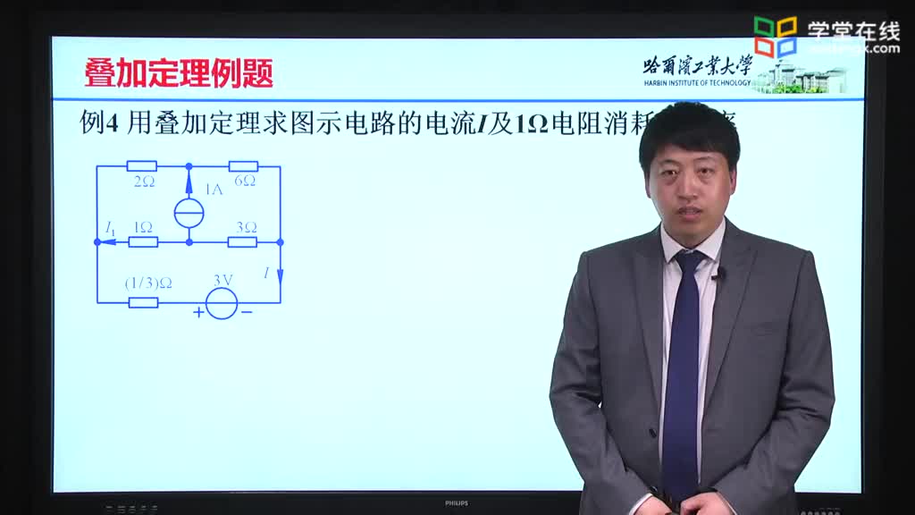 [6.9.2]--6.8.2疊加定理-例題4Video(1)#電路知識(shí) 
