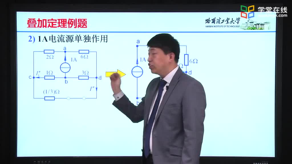 [6.9.2]--6.8.2疊加定理-例題4Video(2)#電路知識 