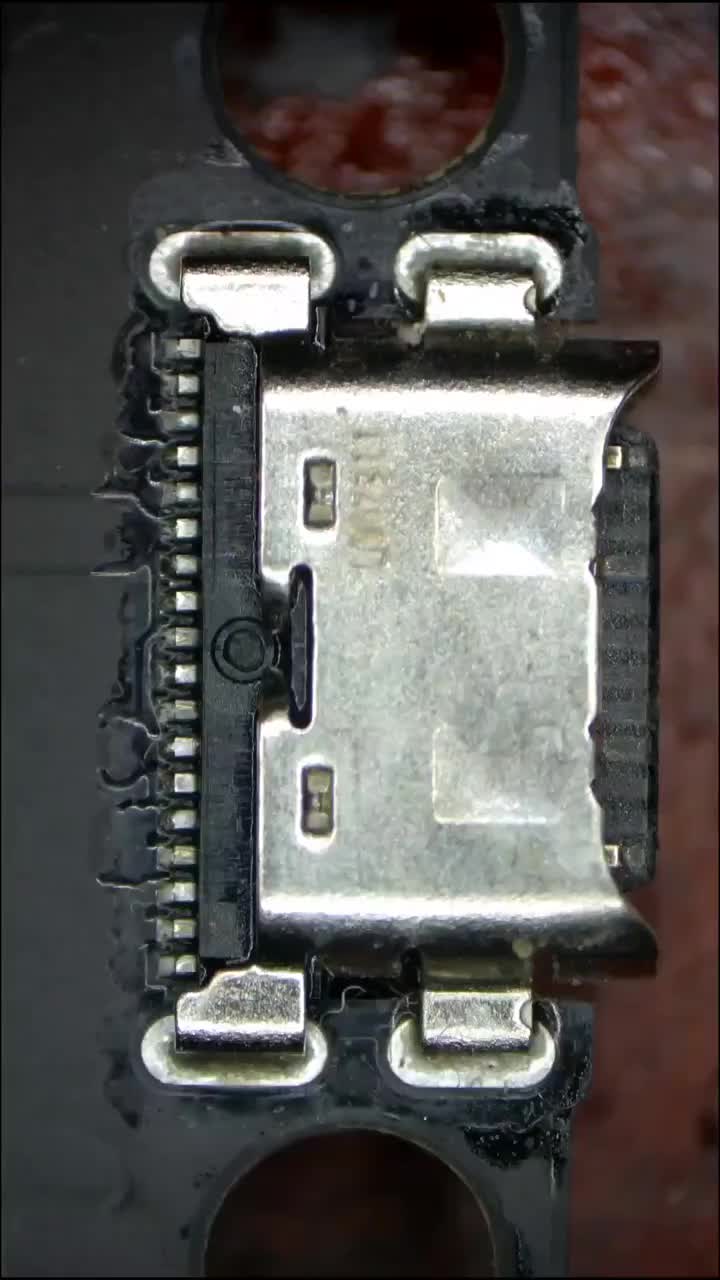 平板不充電之更換尾插全過程 #手機維修小課堂#硬聲創作季 