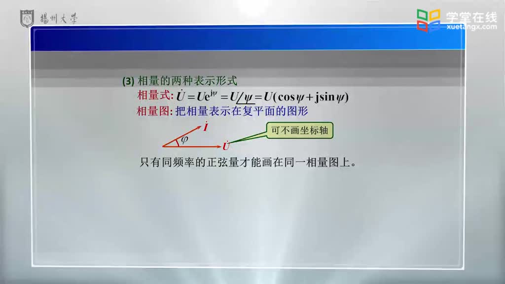 電路知識：3.2正弦交流電的相量表示法(2)#電路知識 
