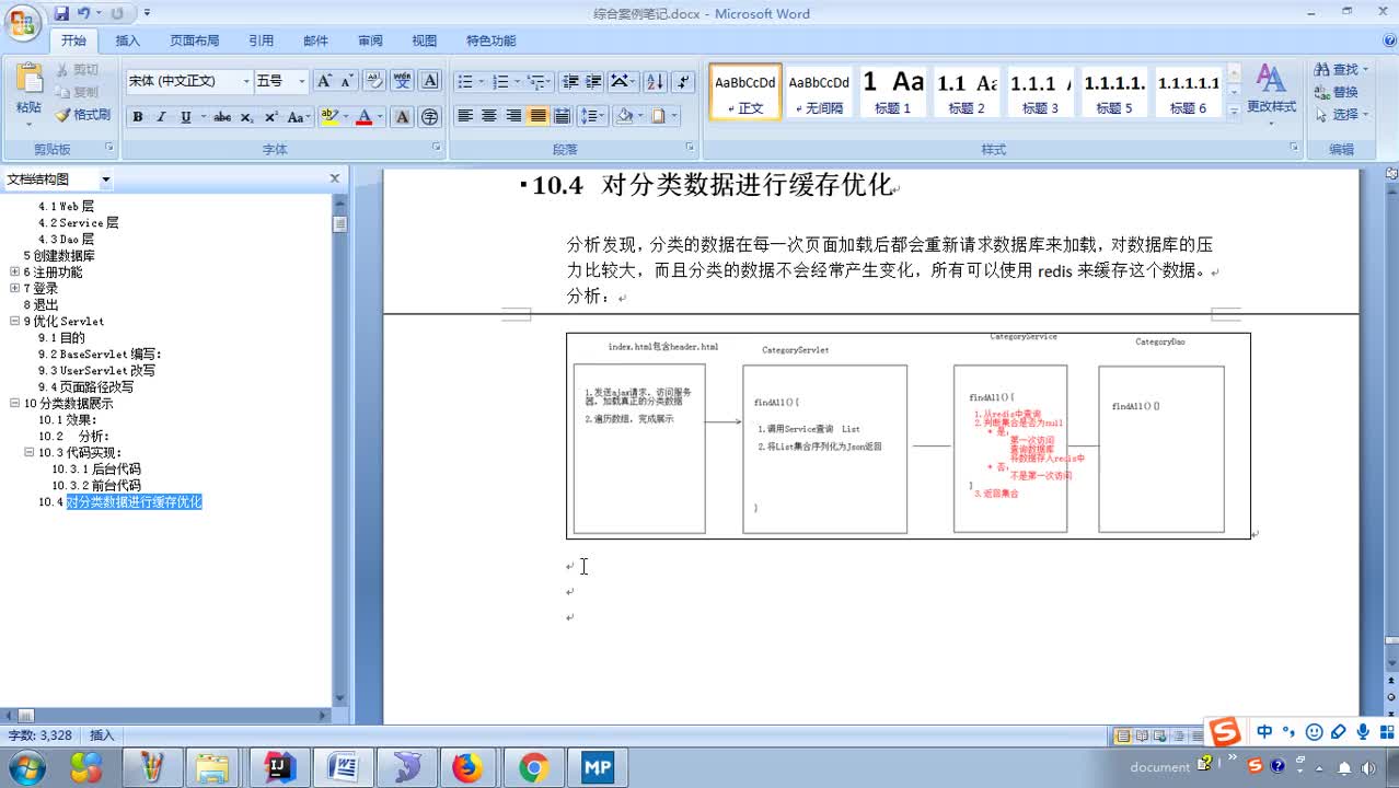 Javaweb入门到精通教程day26_30-数据展示功能_缓存优化_代码实现#硬声创作季 