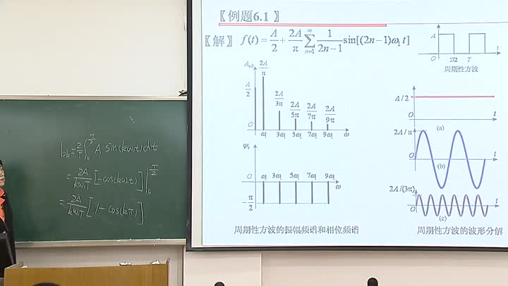 電路知識：6_2非正弦周期函數(shù)的傅里葉級數(shù)(3)#電路知識 