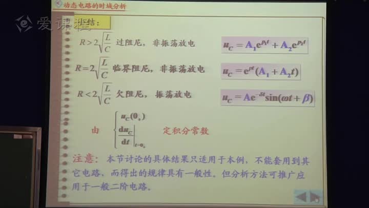 電路知識(shí)：二階電路的動(dòng)態(tài)響應(yīng)（2）(1)(3)#電路知識(shí) 