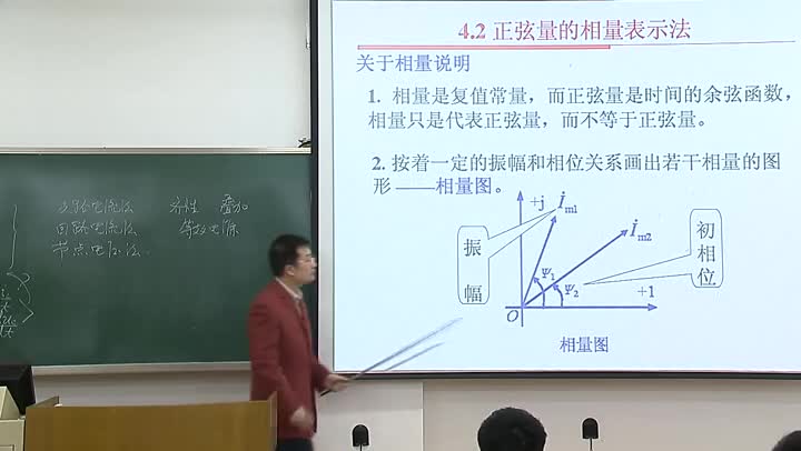 电路知识：正弦量的相量表示法(3)(2)#电路知识 