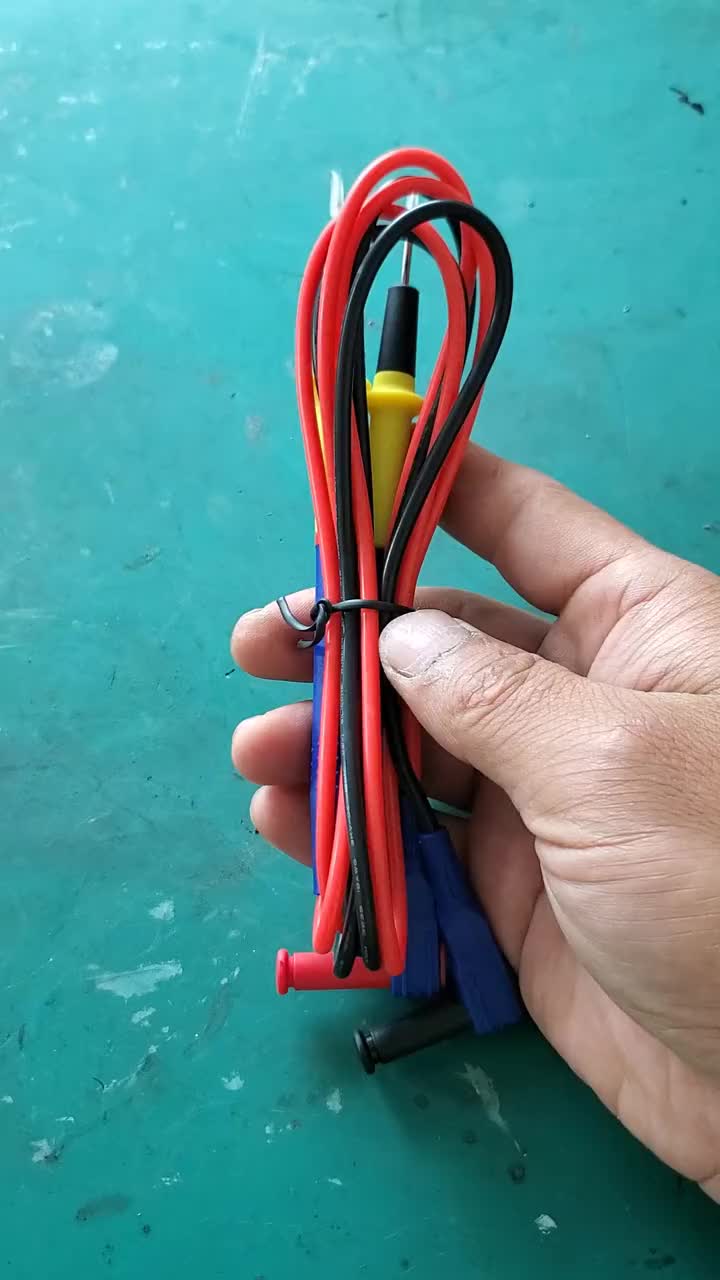 #硬聲創作季   特尖不銹鋼表筆線