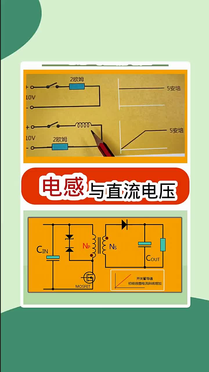 電子 電感加直流電壓會(huì)發(fā)生什么？