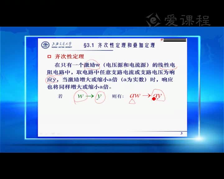 電路：3.1疊加定理張峰教授(1)(2)#電路知識 