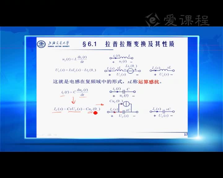 電路：6.1拉普拉斯變換及其性質（2）張峰教授(2)#電路知識 