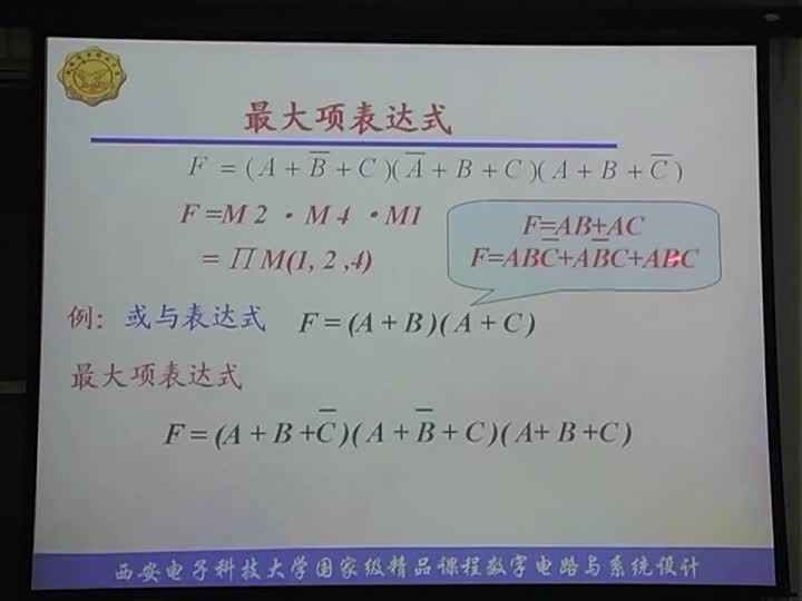 電路：第二章邏輯代數基礎最小項和最大項(2)#電路知識 