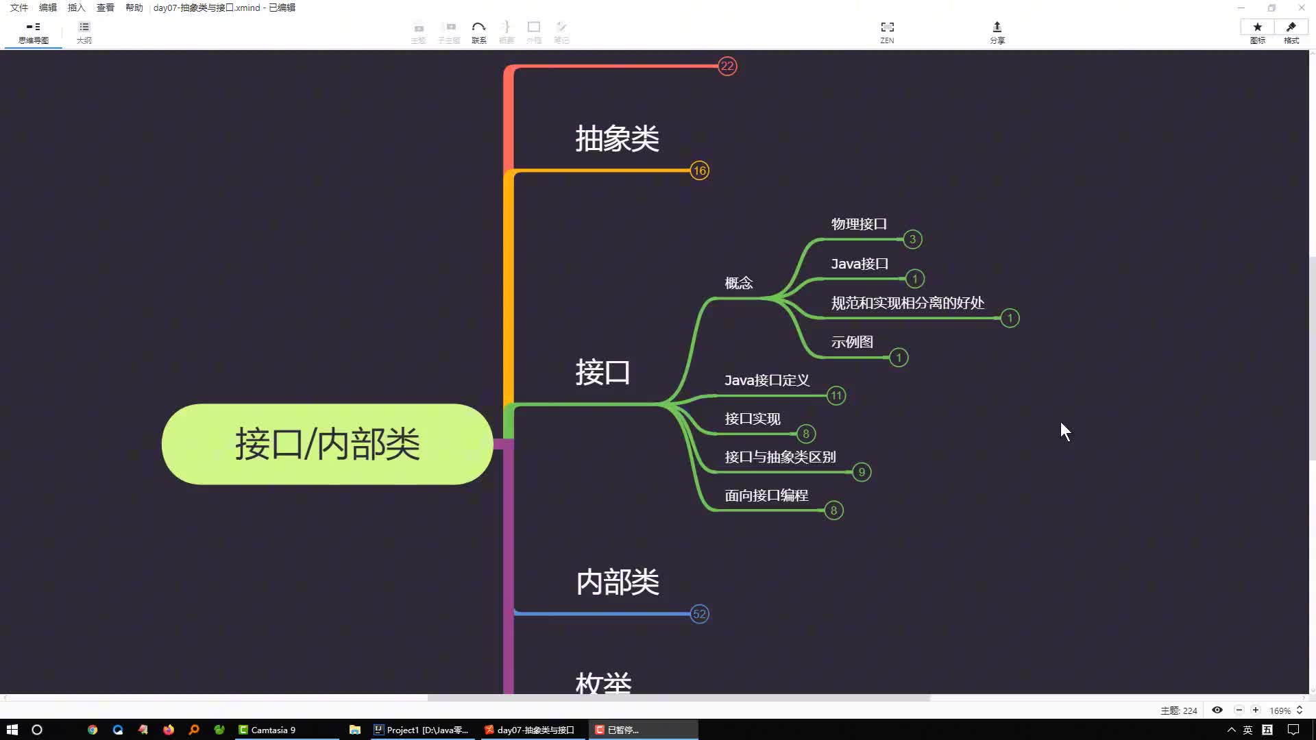 Java語言核心基礎語法174-Java接口的定義與注意點#硬聲創作季 