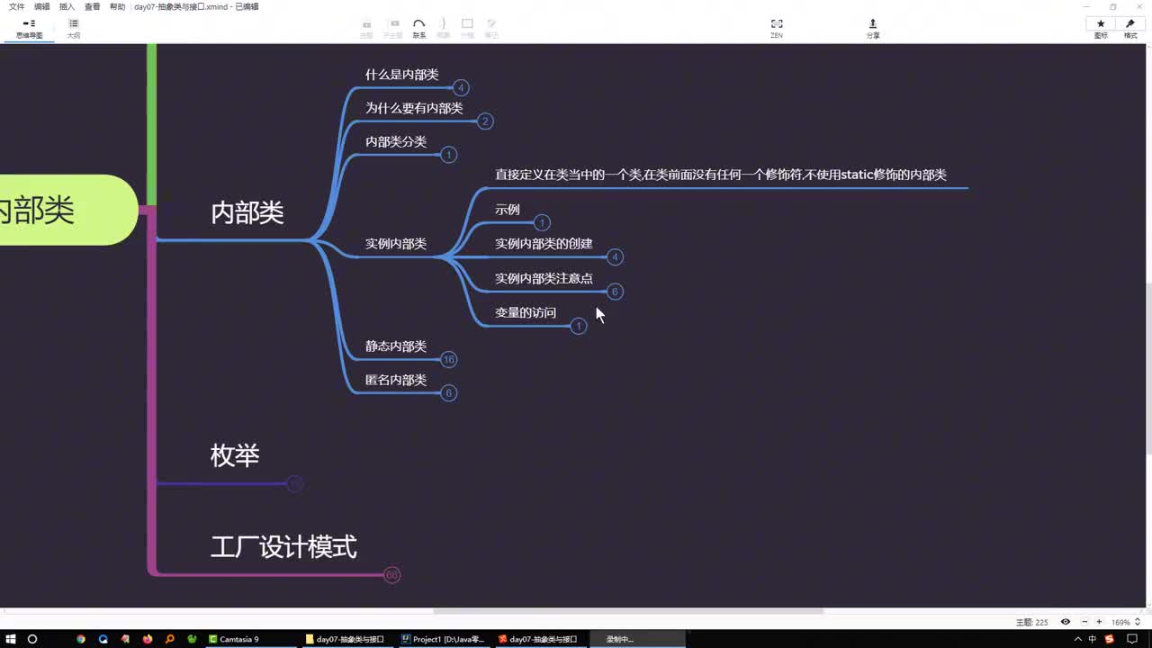 Java語言核心基礎語法182-實例內部類變量的訪問#硬聲創作季 