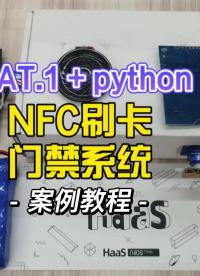用cat1+python+阿里云场景联动制作智能刷卡门禁系统，可以远程改秘钥#python开发板 