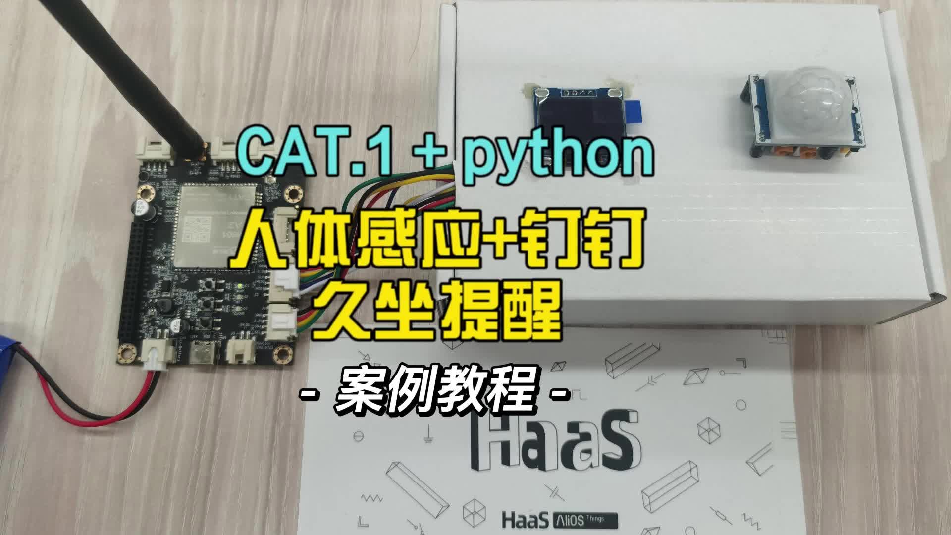 用python写的久坐提醒机器人，帮助程序员多起来活动活动#python开发板 #物联网开发 