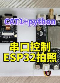 用python写的串口控制esp32摄像头拍照，附教程源码#python开发板 #物联网开发 #esp32 