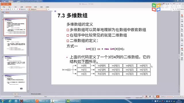 [3.8.3]--2.7.3多维数组