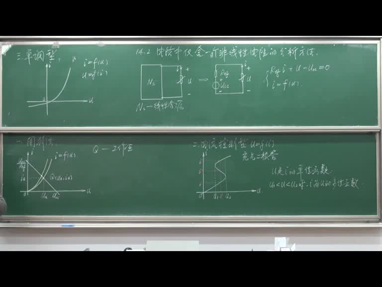 学习电路知识1--非线性电阻及其串并联和分段线性化、小信号分析(1)(3)#电路知识 