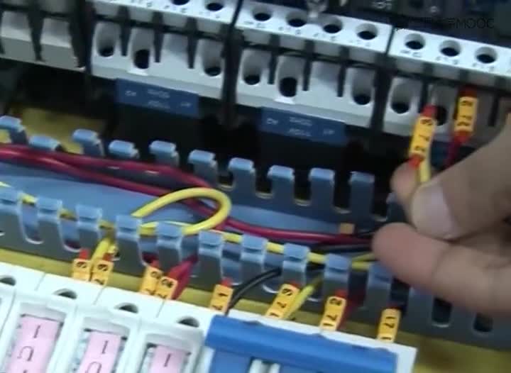 電氣控制：1減壓起動控制之主電路的連接(2)#電氣控制 