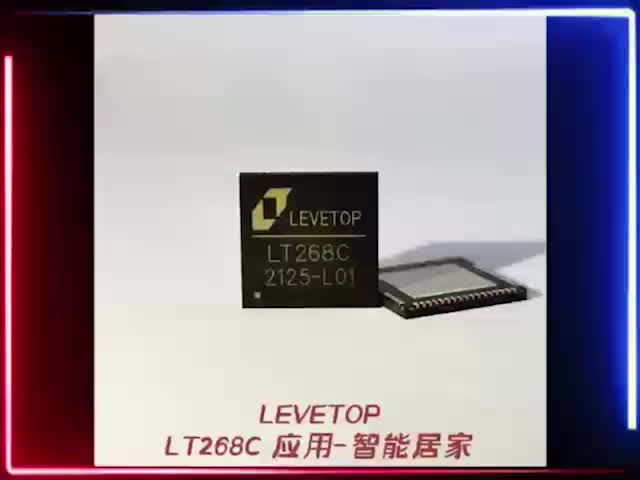 LT268C智能家居点屏应用，开发简单，可定制开发