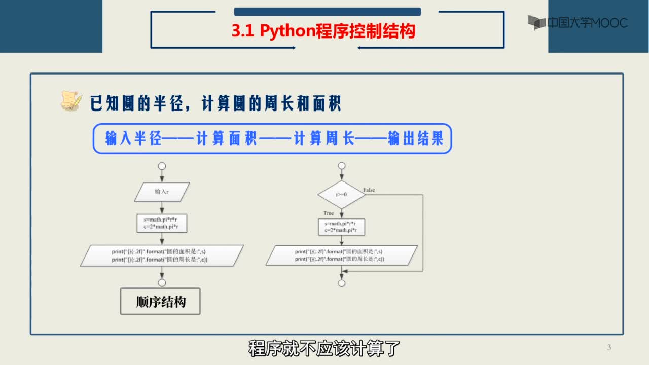 Python程序设计： Python程序控制结构(2)#Python程序设计 