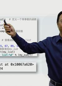 Python語言基礎：計算和控制流：代碼組織：函數(2)#Python語言基礎 