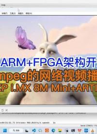 米尔ARM+FPGA架构开发板-基于ffmpeg的网络视频播放终端测试，多媒体能力如何?#硬声创作季 