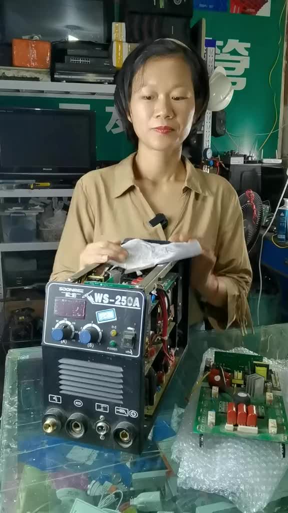 250雙電源焊機，開機沒反應，檢修全過程！#電焊機維修 #工業電路板維修 #激光電源維修 #零#硬聲創作季 