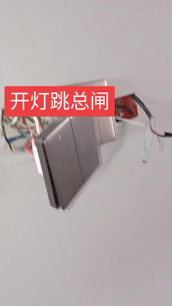 剛裝修的房子，一開燈跳整個單元的漏電保護(hù)器，不好修，有故事。#電工 #硬聲創(chuàng)作季 
