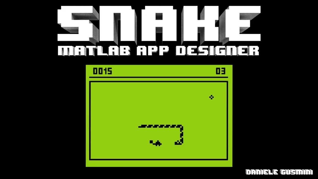 我来教你使用matlab开发APP|贪吃蛇游戏！