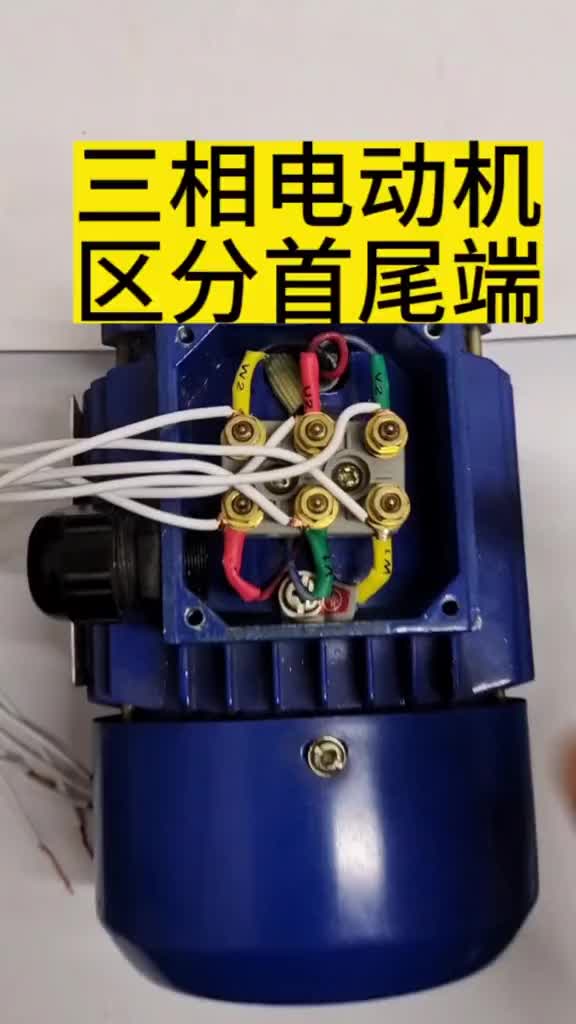 三相電動機首尾段判斷#零基礎學電工 #電工教學#電工知識#硬聲創作季 