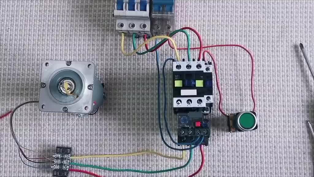 電動機點動控制線路接線方法#零基礎學電工 #電氣控制 #電工知識#硬聲創(chuàng)作季 