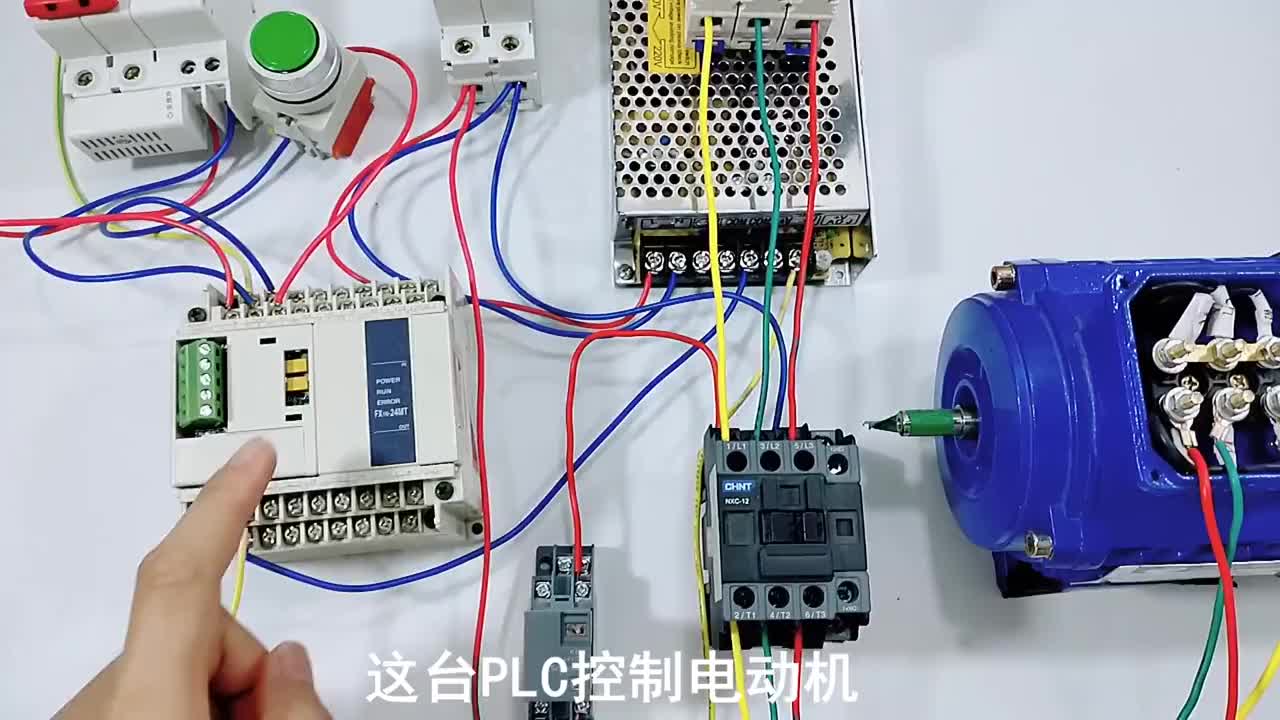 PLC控制負載方法,PLC為何不直接控制接觸器,不了解找設備故障很難#硬聲創作季 