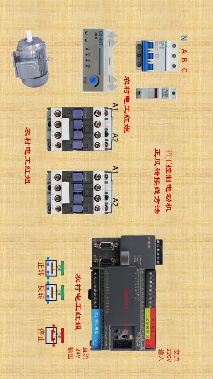 #電工接線 #plc編程 #電動(dòng)機(jī)正反轉(zhuǎn) #硬聲創(chuàng)作季 