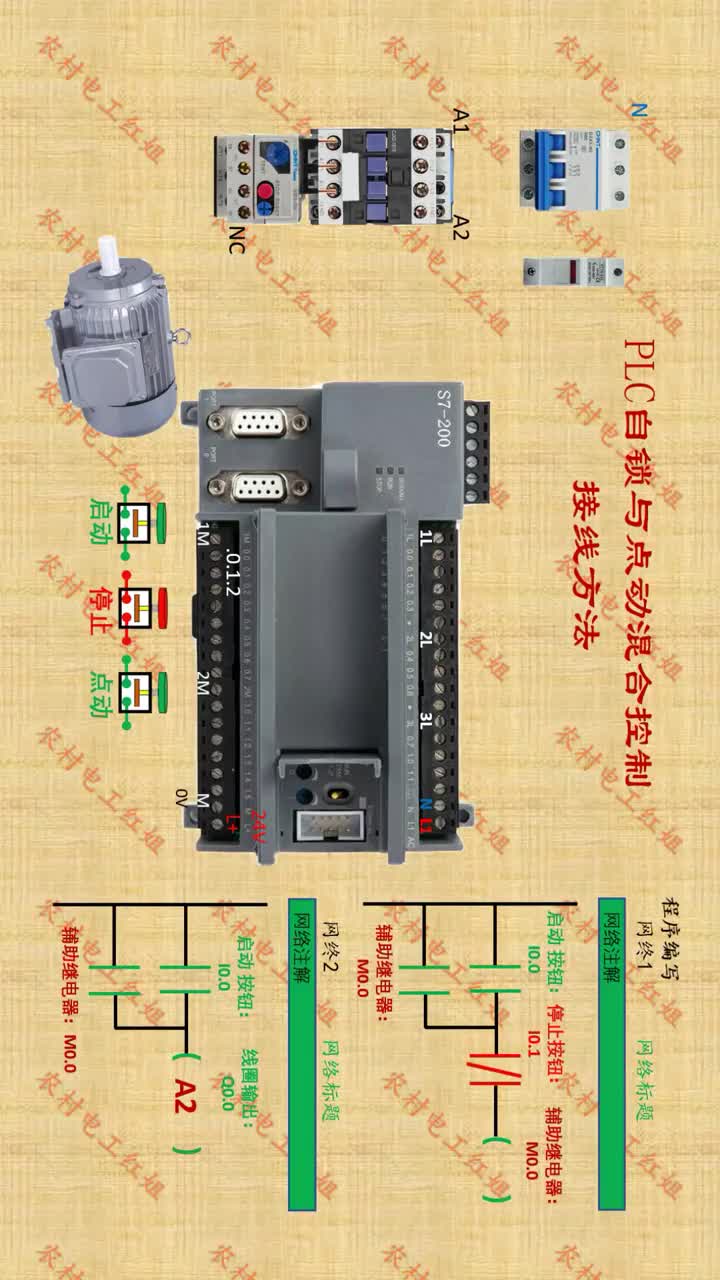 #電氣控制 #電工知識 #plc #電工接線 #硬聲創作季 