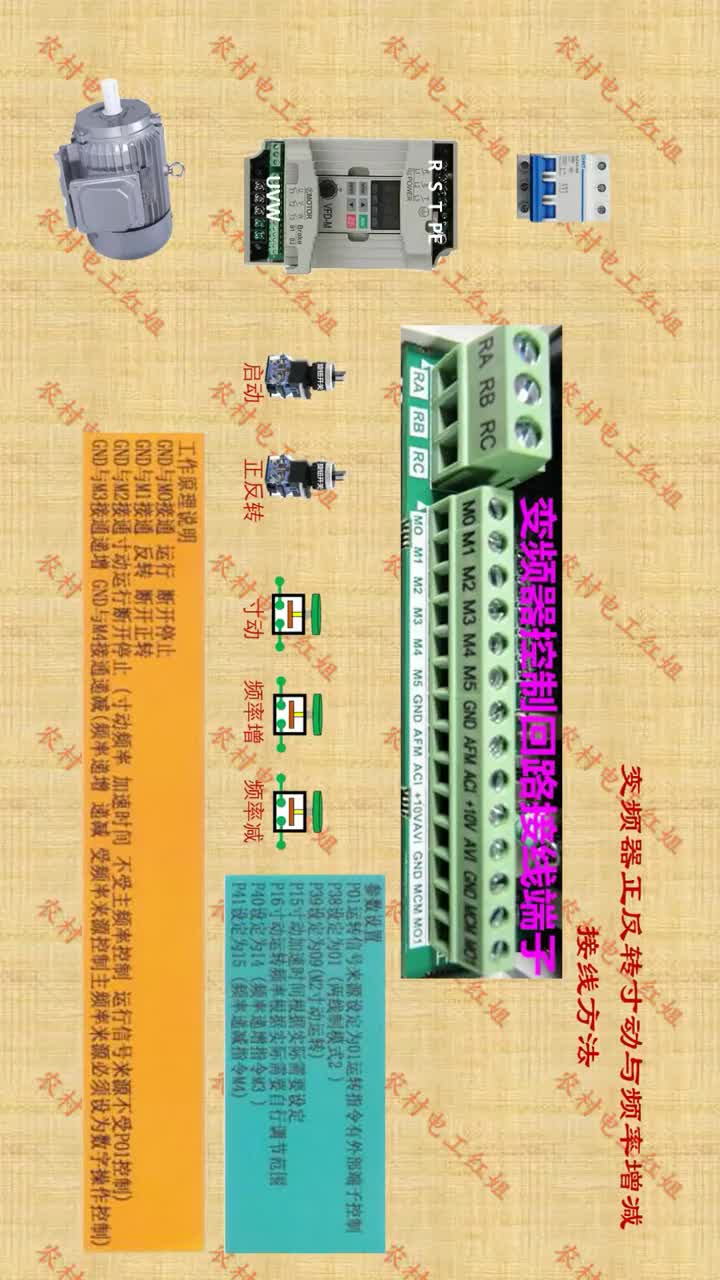 #電工知識 #電工接線 #變頻器#硬聲創作季 