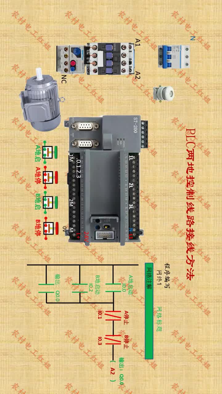 #電工接線 #plc #電工知識 #電氣控制 #硬聲創作季 